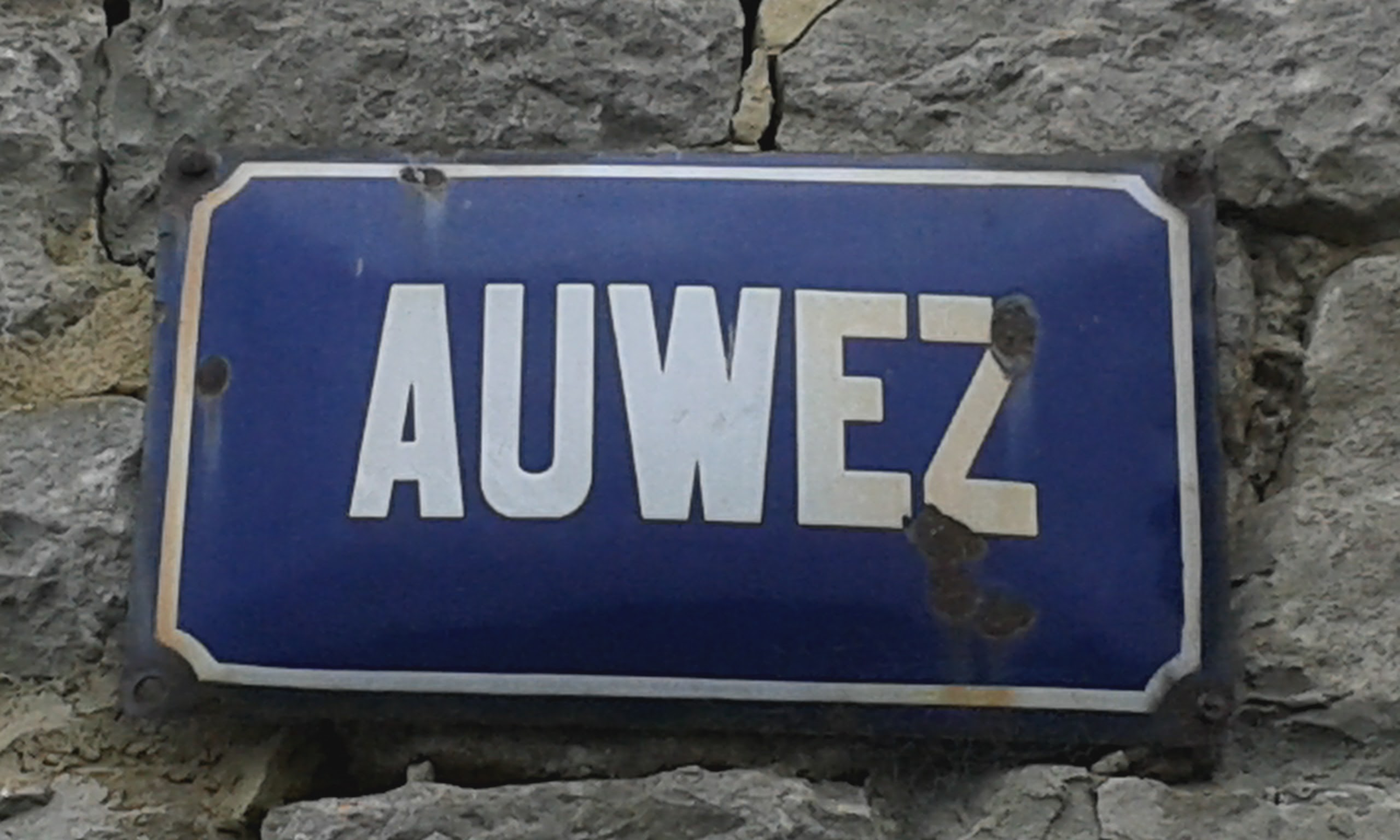 Plaque Auwez